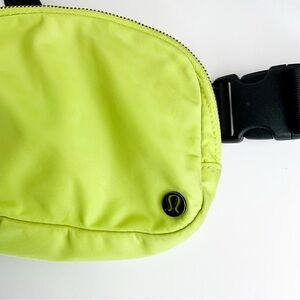 LULULEMON ATHLETICA Lime Green Crossbody Bag